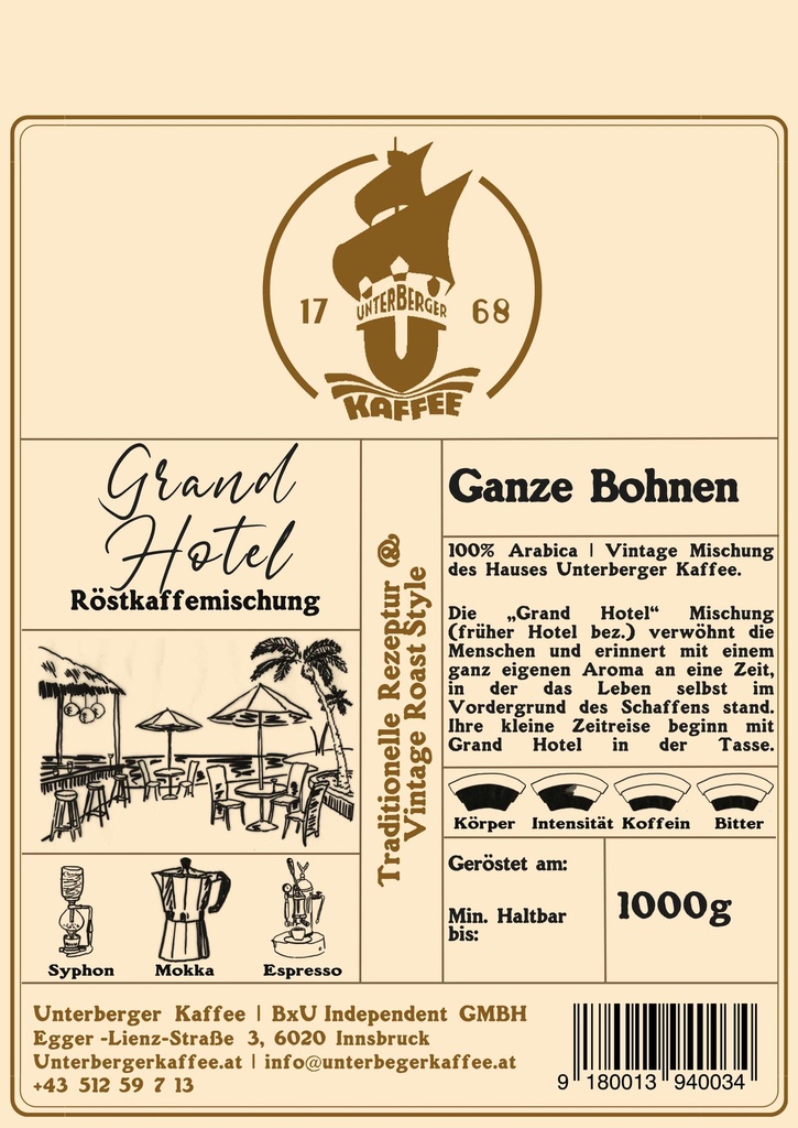 Grand Hotel 1000g