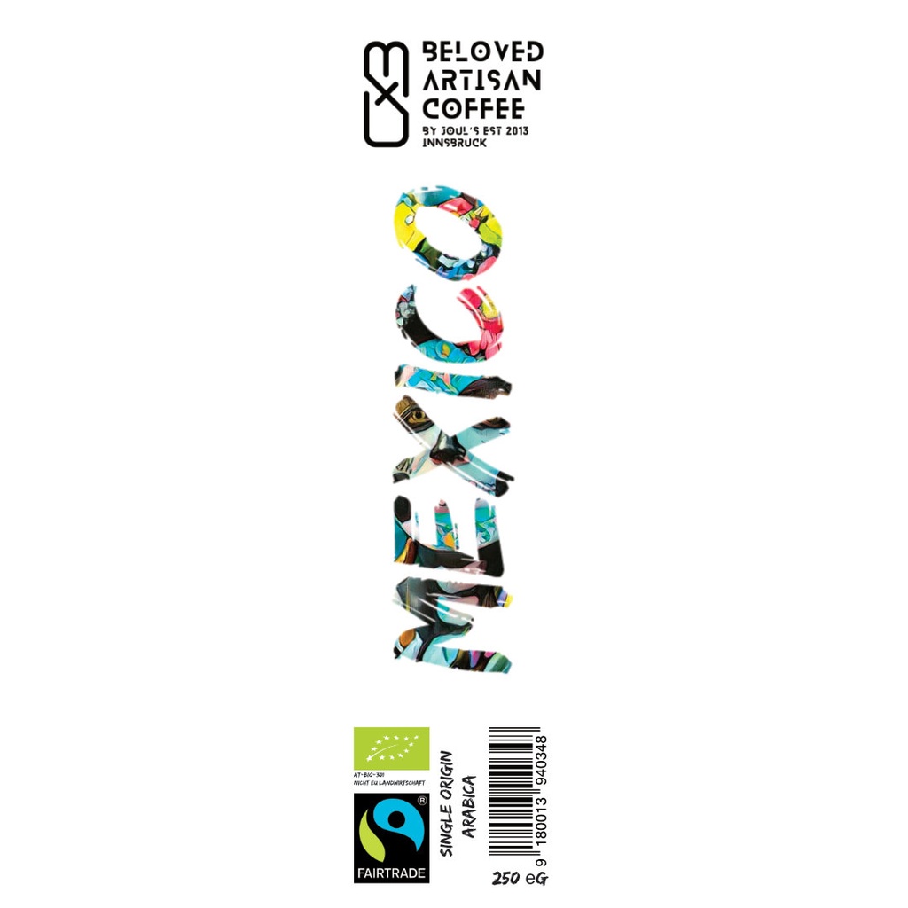 [307] BAC Mexico Single Origin 250g FLOID-48590 AT-BIO-301 (KM ganze Bohne)