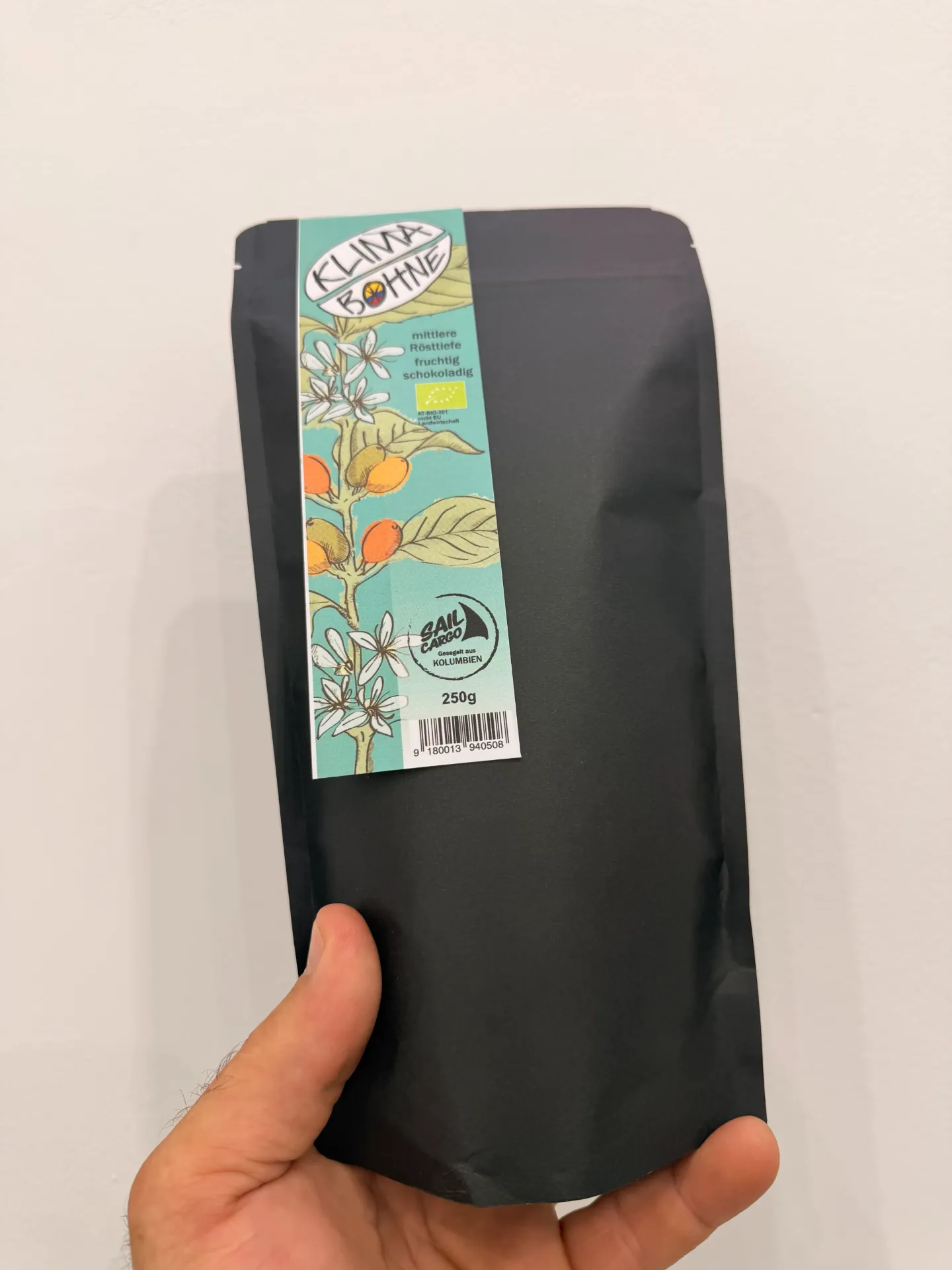 Klimabohne Colombia 500g AT-BIO-301